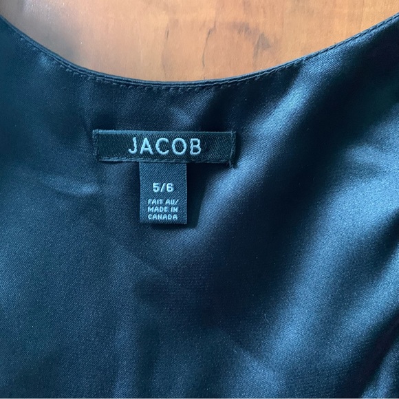 Jacob Size 5/6 Black Maxi Dress - Picture 7 of 8